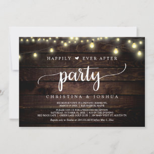 Trouwvlucht, Happily Ever After-feest Kaart