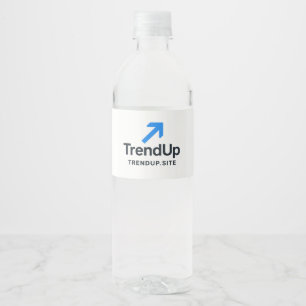 Trouwwaterfleslabels Elegant Persoonlijk Waterfles Etiket