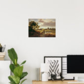 Trowse Meadows, Near Norwich, 1828 Poster (Thuiskantoor)