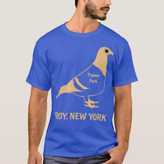 Troy NY Pigeon Park T shirt