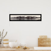 Troy NY Waterfront Foto 1909 Poster (Keuken)