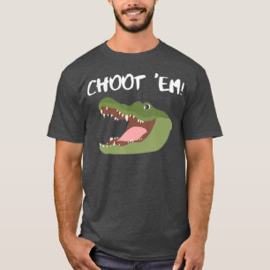 Troy Swamp Choot Em Alligator Gator Hunting T-shirt