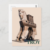 Troy: Trojan Horse Briefkaart (Voorkant / Achterkant)