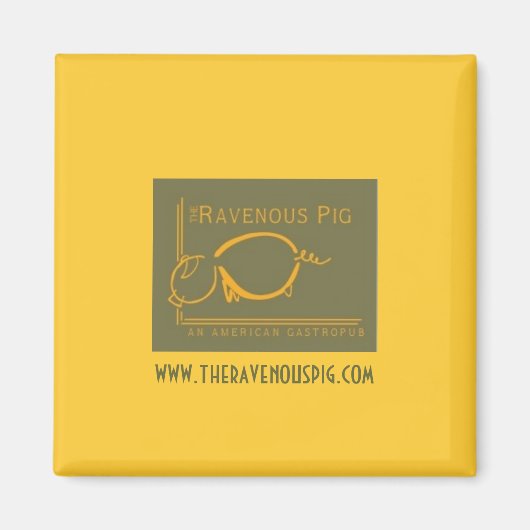 TRP Logo/webadresmagneet Magneet (Voorkant)