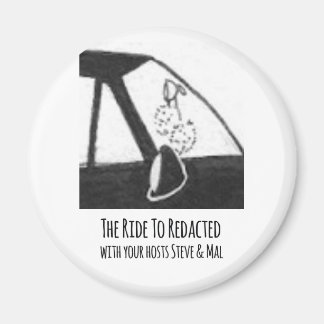 TRTR fuzzy dice button Magneet