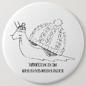 TRTR Sheldon the Cozy Snail button (Voorkant)