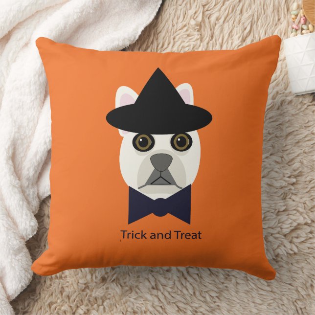TRUC EN TRAKTEER FRENCHIE KUSSEN (Deken)