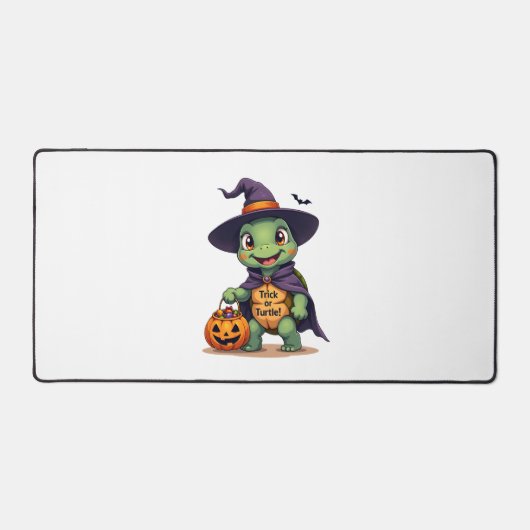 truc met schildpadden bureaumat (Voorkant)