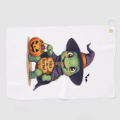 truc met schildpadden golfhanddoek (Horizontaal)