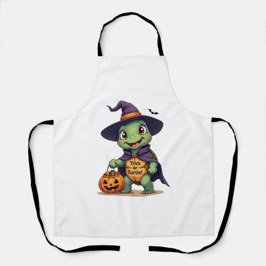 truc met schildpadden schort (Voorkant)