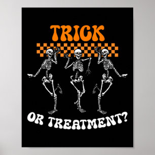 Truc of behandeling Fysiotherapie Skelet Pt Ha Poster