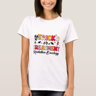 Truc of behandeling Straling Oncologie Halloween T-shirt
