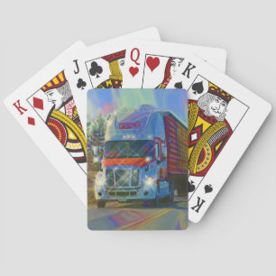 Truck Big Rig Truck-Driver's Card Deck Speelkaarten