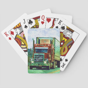Truck Big Rig Truck-Driver's Card Deck Speelkaarten