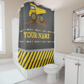 Truck Boys Salle de bain Douche rideau de douche a (En situation)