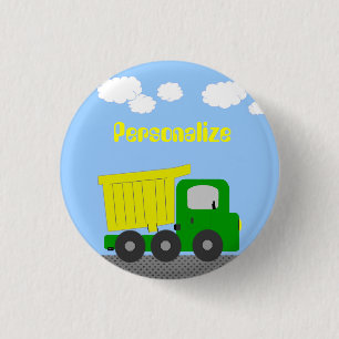 Truck Button Badge