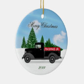  Truck Ceramic Ornament (Rechts)