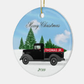  Truck Ceramic Ornament (Links)