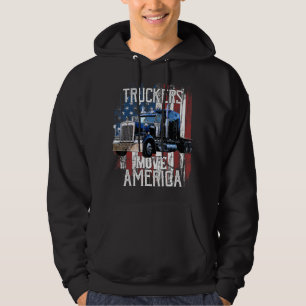 Truck Driver Driver.pn voor vrachtwagen Trucker Am Hoodie