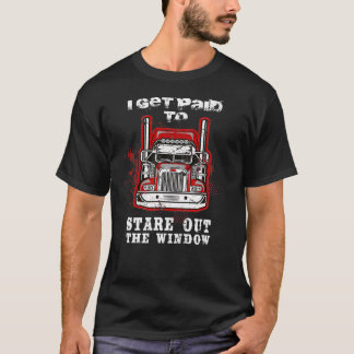 Truck Driver Funny Trucker Souvenir voor Truck T-shirt