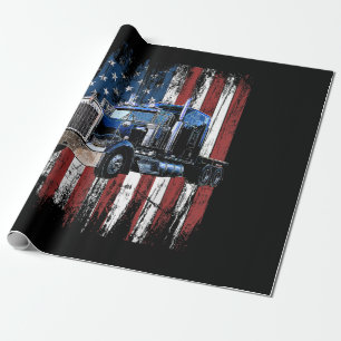 Truck Driver Gi voor vrachtwagen Truck Trucker Cadeaupapier