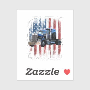 Truck Driver Gi voor vrachtwagen Truck Trucker Sticker