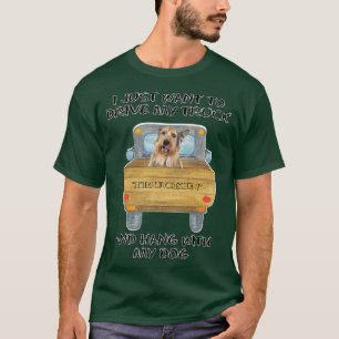 Truck Driving Dog Berger Picard T-shirt