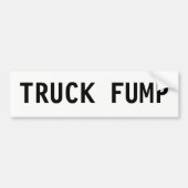 TRUCK FUMP Bumpersticker (Voorkant)