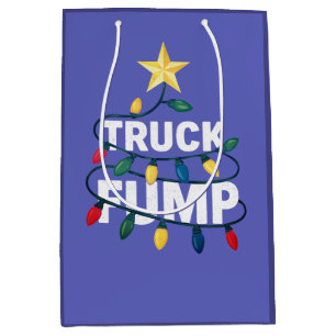 Truck Fump Minikale Kunst Kerstverlichting En Ster Medium Cadeauzakje