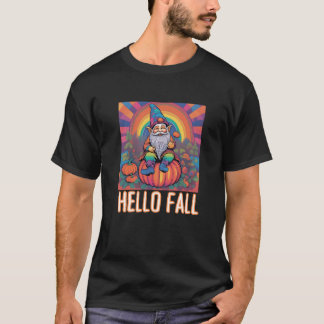 Truck Gnomes For Halloween Swea T-shirt