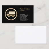 Truck Icon Transportation Visitekaartje (Voorkant / Achterkant)