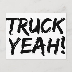 Truck Ja Briefkaart
