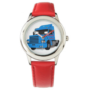 Truck kinder horloge