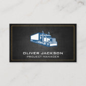 Truck Logo | Industriële industrie Visitekaartje (Voorkant)