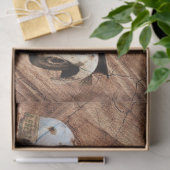  Truck Rustic Wood Tissuepapier (Geschenk)