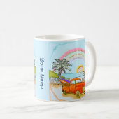 Truck Surfer Lighthouse mug Koffiemok (Voorkant rechts)