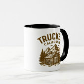 Trucke, CA Souvenir Mok (Voorkant rechts)
