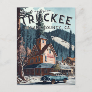Truckee, CA Briefkaart