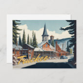 Truckee, CA Briefkaart (Voorkant / Achterkant)