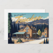 Truckee, CA Briefkaart (Voorkant / Achterkant)