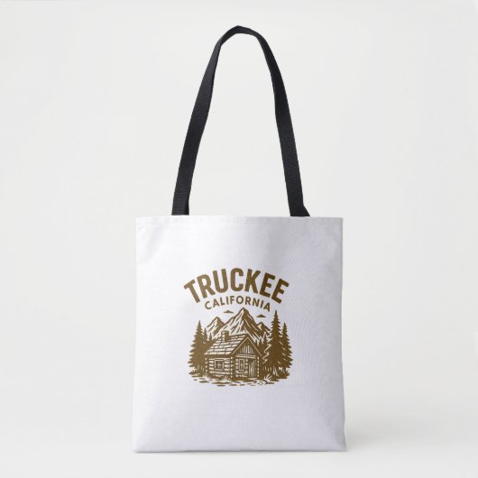 Truckee, CA Souvenir Canvas tas (Voorkant)