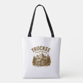 Truckee, CA Souvenir Canvas tas (Achterkant)