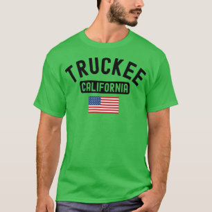 Truckee California Vlag Cali Beer Taho T-shirt