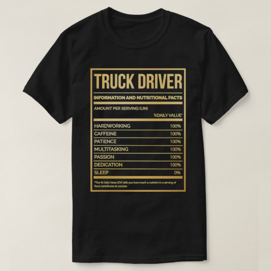 Trucker 13 t-shirt (Design voorkant)