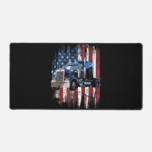 Trucker American Flag Truck Driver Truck Driver Gi