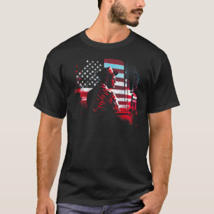 Trucker Amerikaanse Big Rigs Diesel Vrachtwagencha T-shirt
