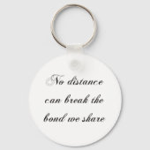 Trucker Coffee Cup Sterke Road Power Man Sleutelhanger (Achterkant)