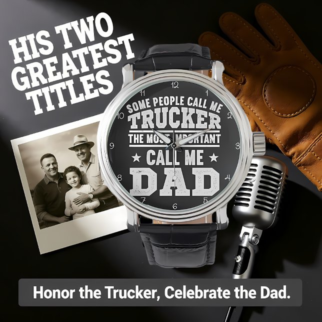 Trucker Dad: Most Important Call Horloge (Creator heeft geüpload)