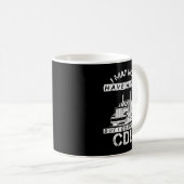 Trucker Diesel Heartbeat Semi-Trailer Truck Driver Koffiemok (Voorkant rechts)