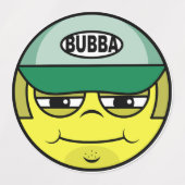 Trucker Face Emoji Labels (Design 2)